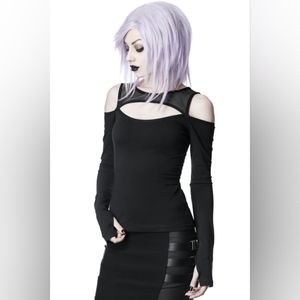 Killstar Seraphim long sleeve top